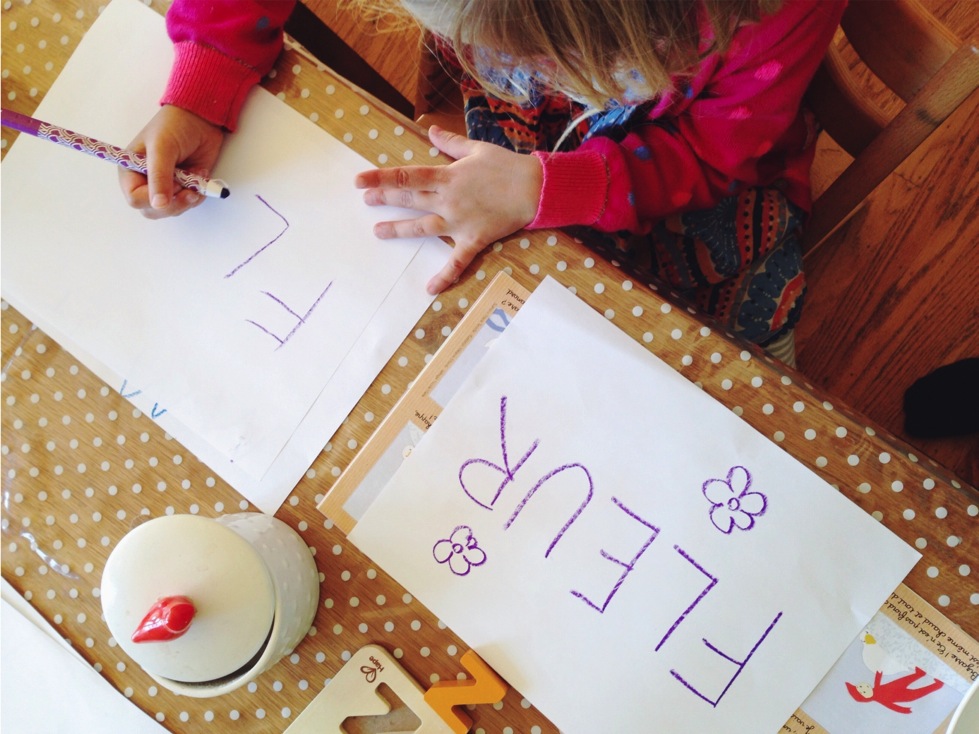 learning to write